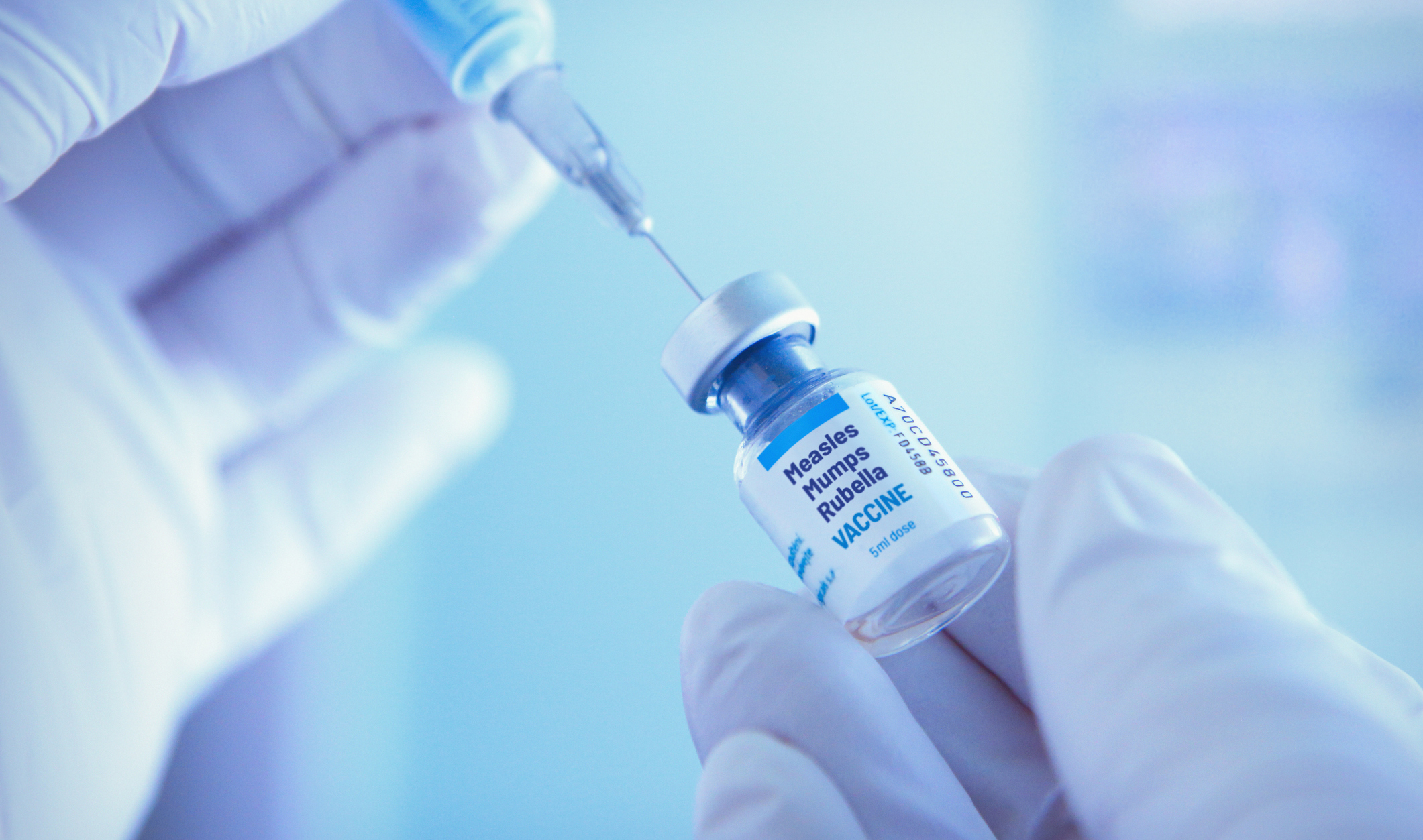 Measles, mumps and rubella vaccine